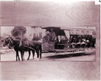 Monrovia Street Railway on East Lemon Avenue